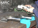 Polishing of the product from stainless steel