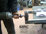 Polishing of trap from stainless steel